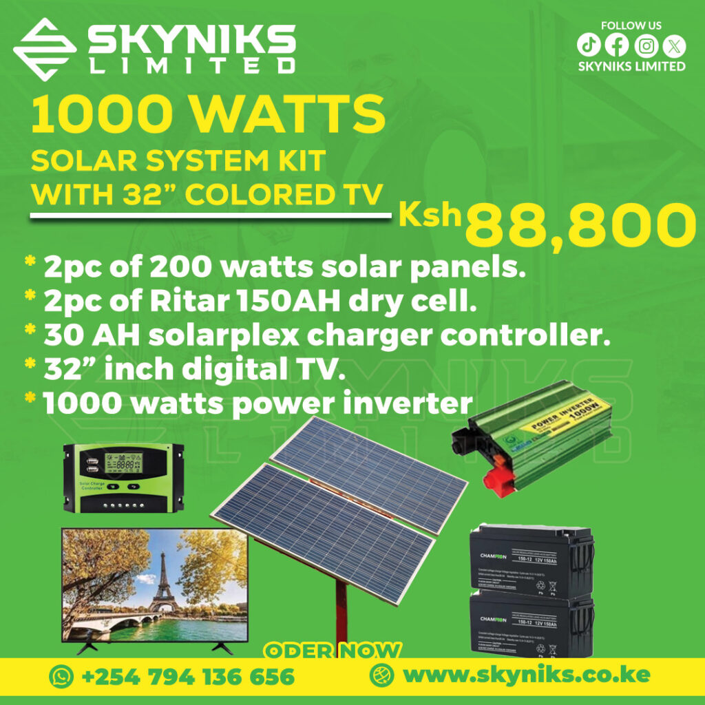 Watts Solar System Full Kit Skyniks