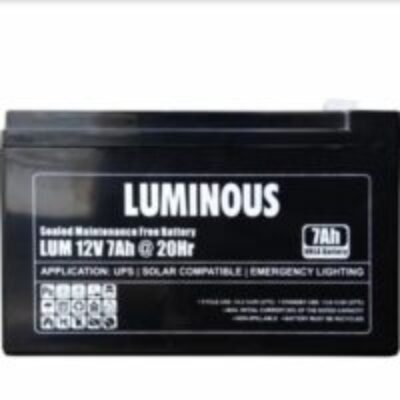 Battery Luminous / Dry battery 12v 7ah
