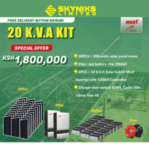 20 KVA SOLAR KIT