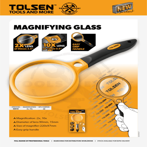 MAGNIFYING GLASS 220 x 97mm - Image 2