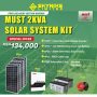 MUST 2KVA SOLAR SYSTEM KIT