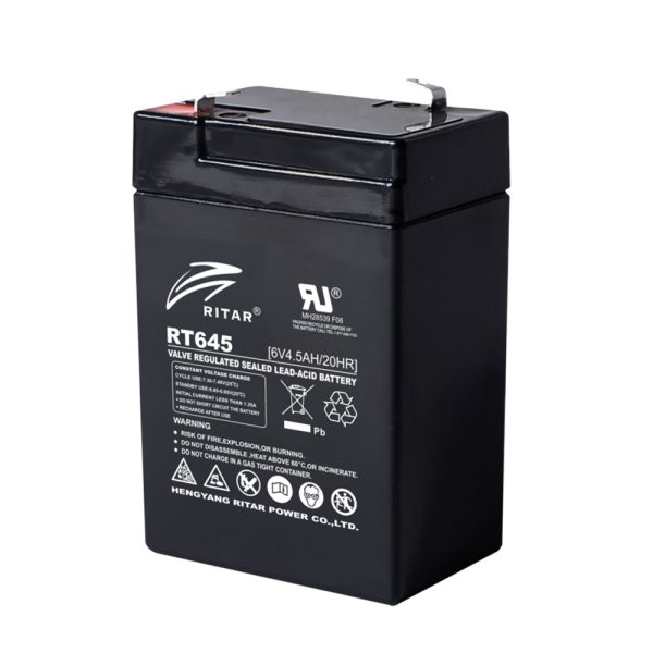 Ritar 4.5ah RT645 6v Deep Cycle Battery