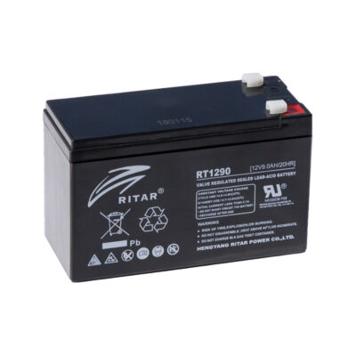 Ritar 9ah RT1290 12v Deep Cycle Maintenance Free Battery