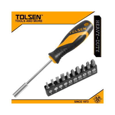 Tolsen Heavy Duty 11pcs Bits Set 20044