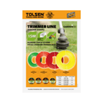 TRIMMER LINE (SQUARE SHAPE) GREEN, ORANGE, RED, YELLOW - Image 4