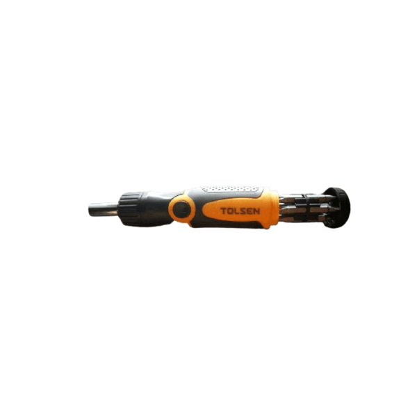 Tolsen 14 in 1 Ratchet Screwdriver w/ Bit Holder (Philip, Flat & Torx) 20040 - Image 5