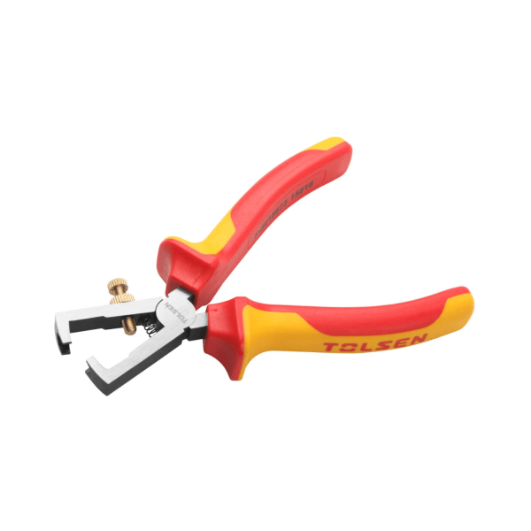 PREMIUM INSULATED WIRE STRIPPING PLIERS 6"