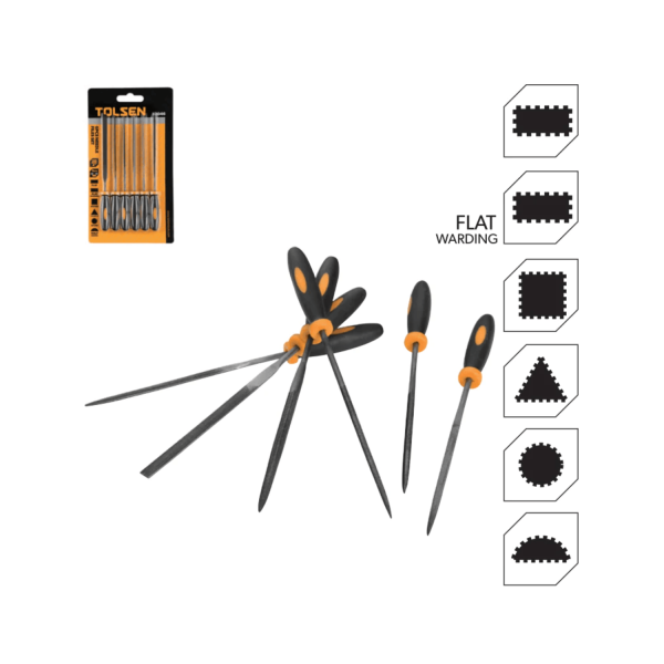 6PCS NEEDLE FILES SET - Image 2