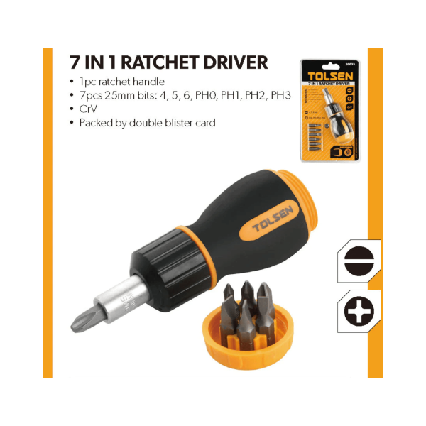 7 IN 1 RATCHET DRIVER - Image 2