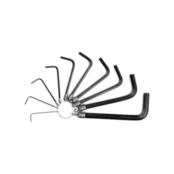 10PCS HEX KEY SET ON RING - Image 3