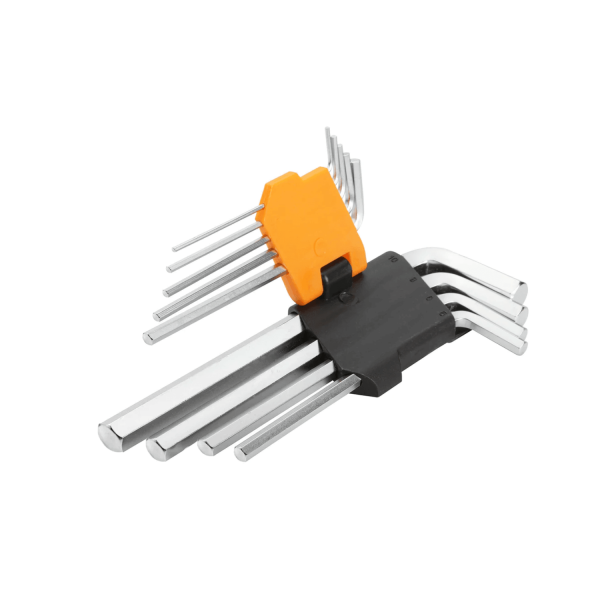 9PCS LONG ARM HEX KEY SET - Image 2