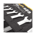 Tolsen 8Pcs Double Open End Spanner Set (6×7, 8×9, 10×11, 12×13,14×15, 16×17, 18×19, 20x22mm) - Image 3