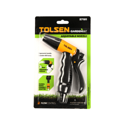 Tolsen Adjustable Spray Gun w/ Soft Handle