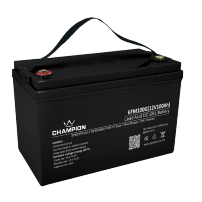 Champion12v 100ah deep cycle dry cell battery