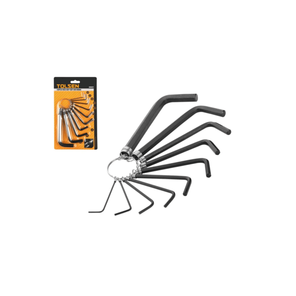 10PCS HEX KEY SET ON RING - Image 4