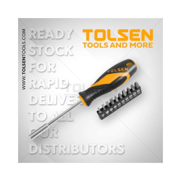 Tolsen Heavy Duty 11pcs Bits Set 20044 - Image 2