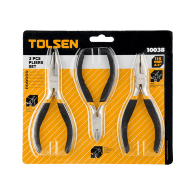 3PCS MINI PLIERS SET (4.5″)