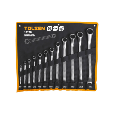 12PCS DOUBLE RING SPANNERS SET