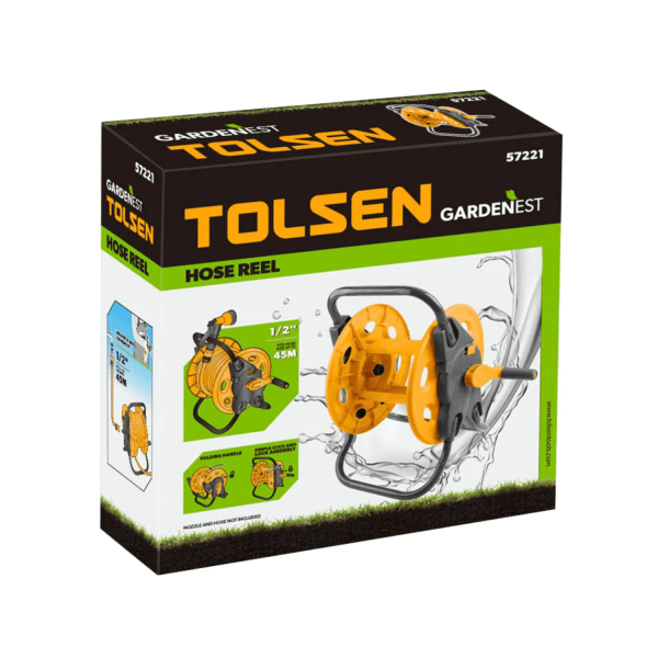 Tolsen Portable Hose Reel w/o Hose - Image 2