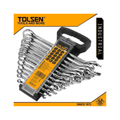 Tolsen 12pcs Combination Spanners Set (Inches) Industrial Grade 15487