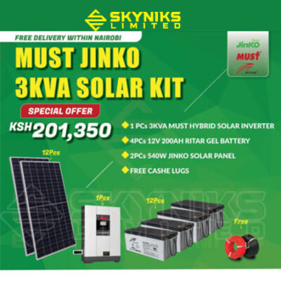 Must Jinko 3KVA Solar Kit