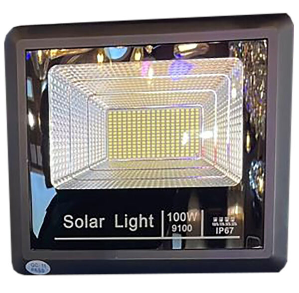 100 Watts Solar Flood Lights