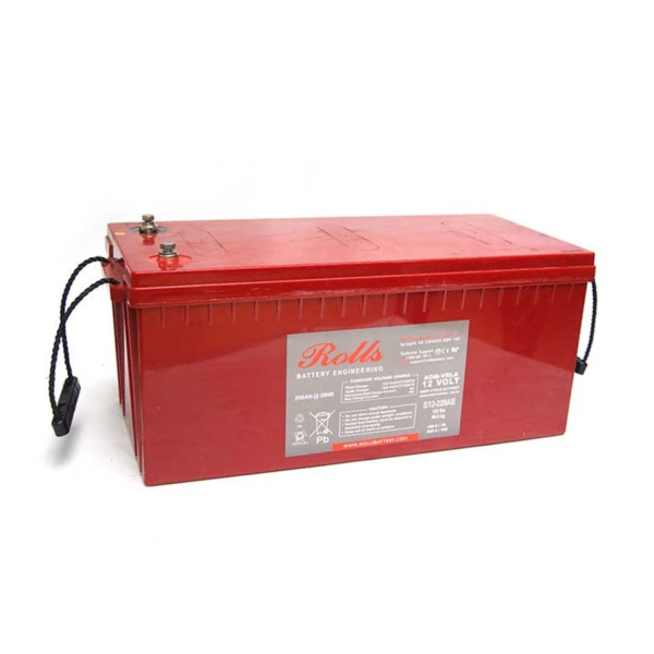 12V 200AH Rolls Solar battery