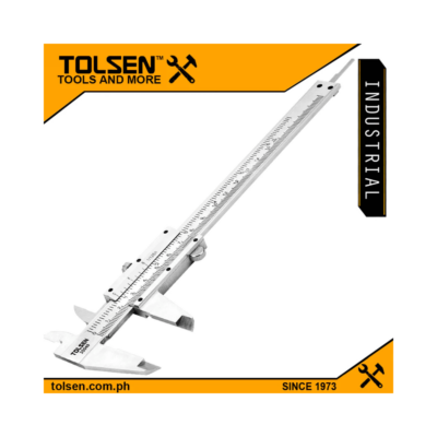 Tolsen Steel Analog Vernier Caliper w/ Hard Case (0-150mm) 35049