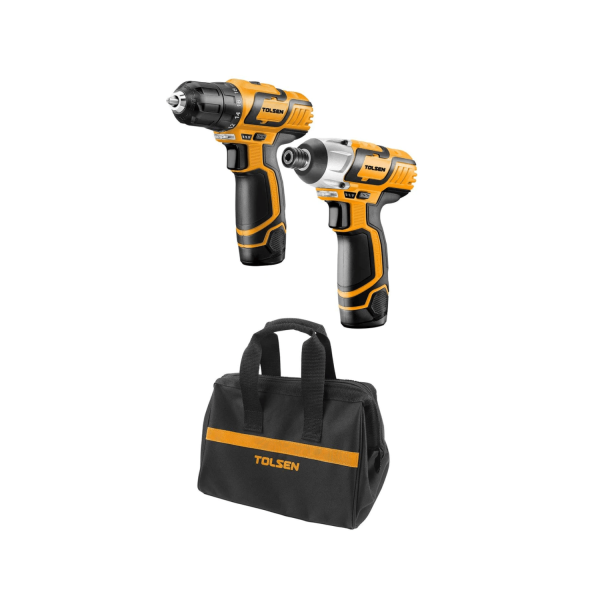 Tolsen LI-ON Cordless Drill & Impact Driver Set with Bag (12V) 79038 - Image 4