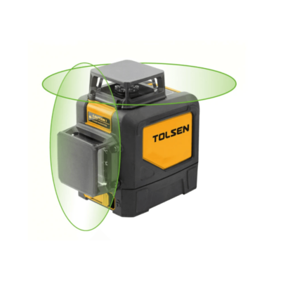 INDUSTRIAL GREEN-BEAM SELF-LEVELING TWO-PLANE LEVELING AND ALIGNMENT-LINE LASER (30MM)