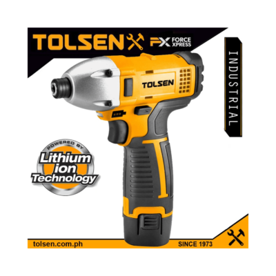 Tolsen LI-ON Impact Drill (12V) Soft Grip Handle 79037