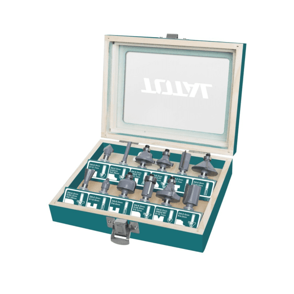 12pcs Router bits set(6mm)