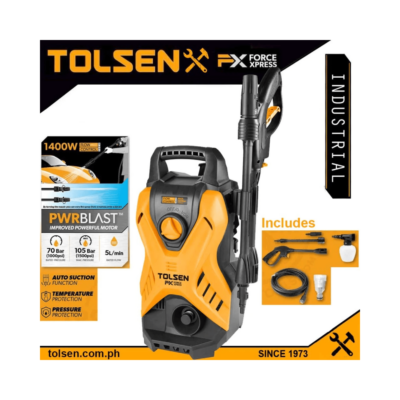 Tolsen High Pressure Washer 1500PSI w/ Self Priming Function (1400W) FX Series 79588