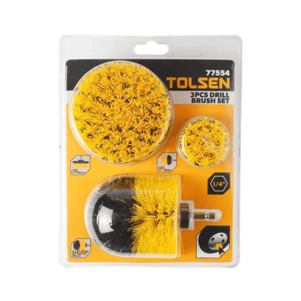 3PCS DRILL BRUSH SET - Image 2