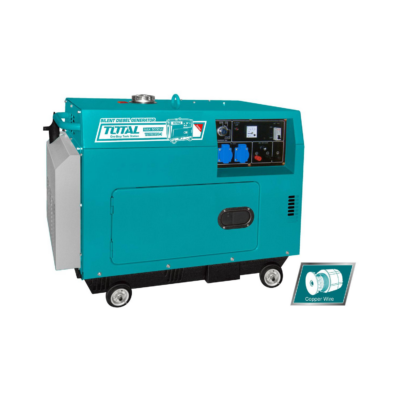 Silent diesel generator