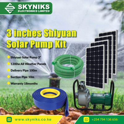 3 inches Shiyuan Solar Pump Kit