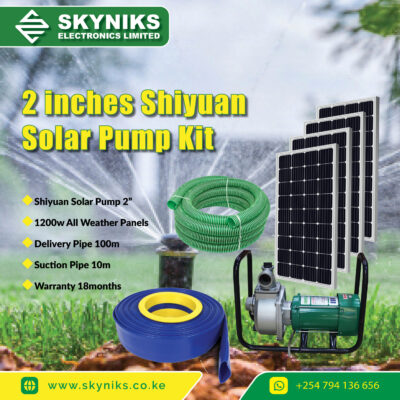 2 inches Shiyuan Solar Pump Kit