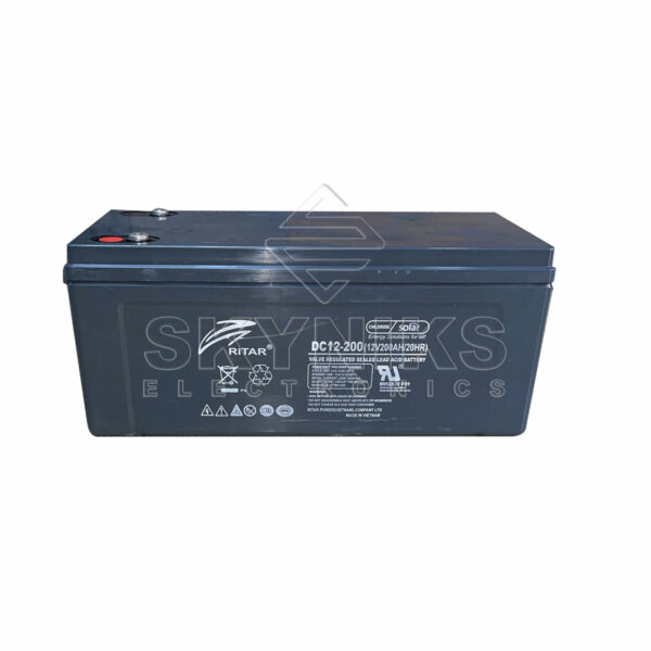 Ritar dry cell battery 12v 200ah