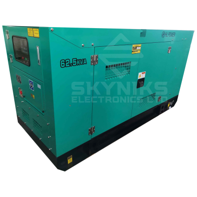 HL power 62.5kva silent diesel generator Three phase with ATS