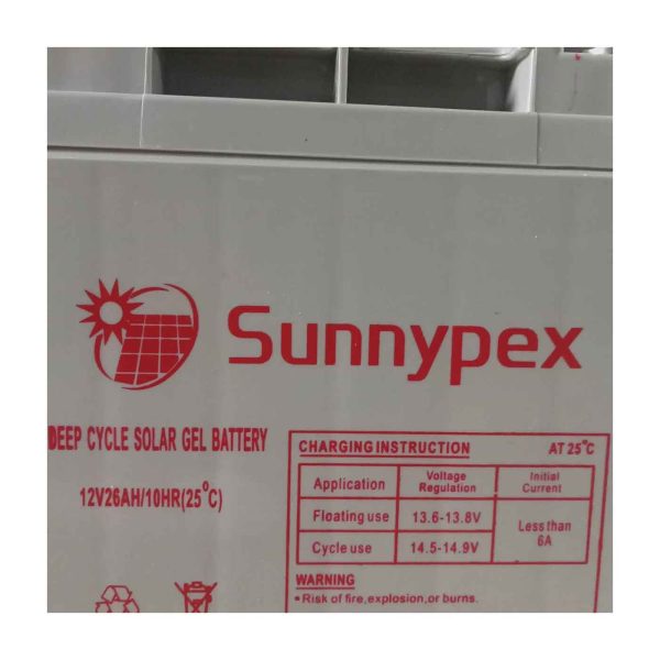 SUNNYPEX 12V 26Ah - Image 2