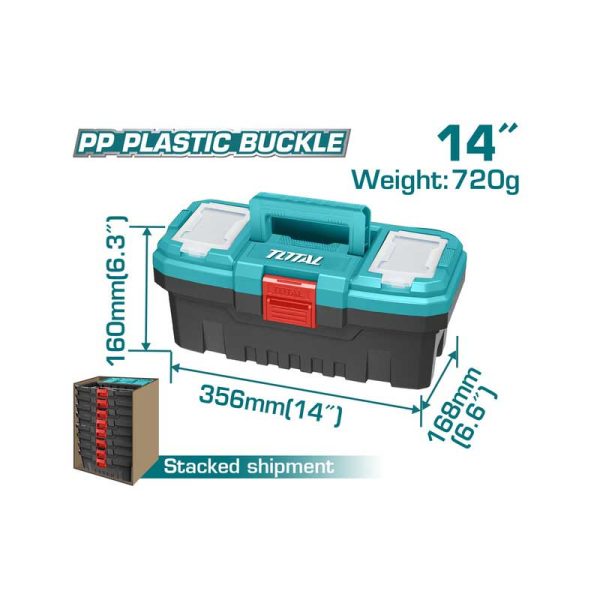 Plastic tool box TPBX0141