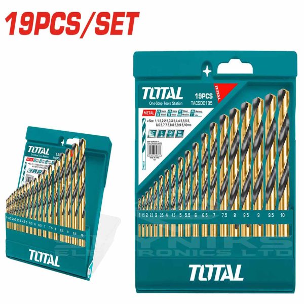 HSS twist drill bits set