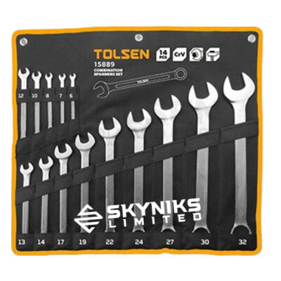 14PCS COMBINATION SPANNER SET