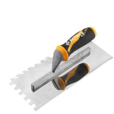 PLASTERING TROWEL WITH TEETH