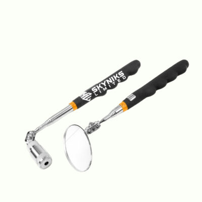 TELESCOPING PICK UP TOOL AND MIRROR SET