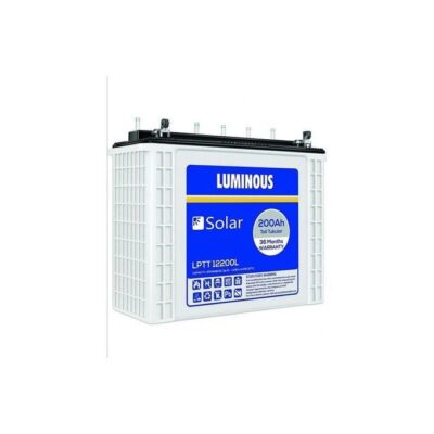 Luminous 200AH Heavy Duty TUBULAR SOLAR BATTERY 12v