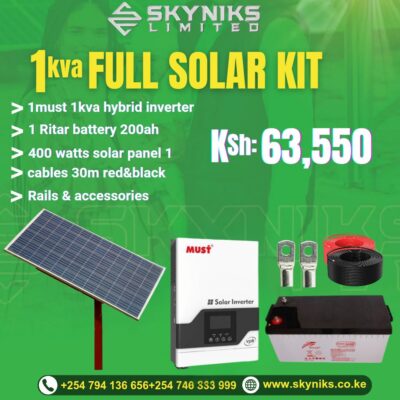 1KVA Full Solar Kit