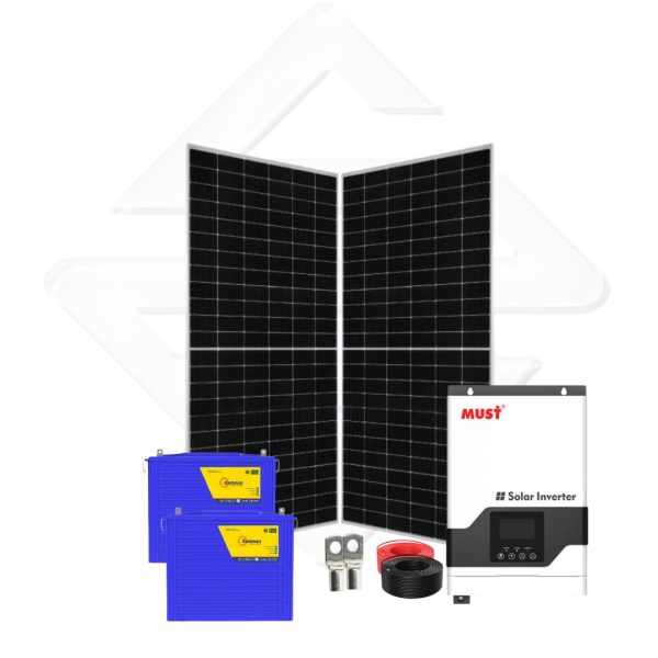 2KW-2KVA 2000WATTS FULL SOLAR KIT