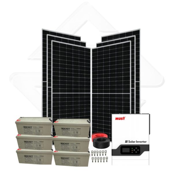 3KW-3KVA 3000WATTS FULL SOLAR KIT